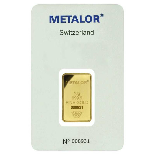METALOR 10 gr Bar